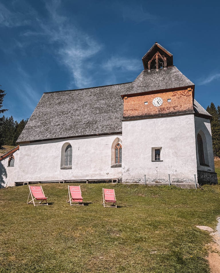 St. Agatha Bergknappenkapelle Montafon Kristberg
