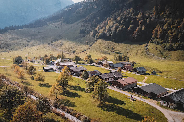 Eng Alm Karwendel Drohne