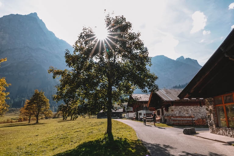 Grosser Ahornboden Eng Alm Karwendel