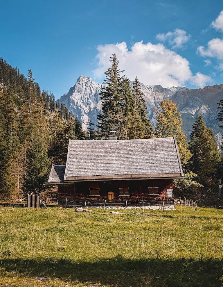Huette Kleiner Ahornboden Tirol