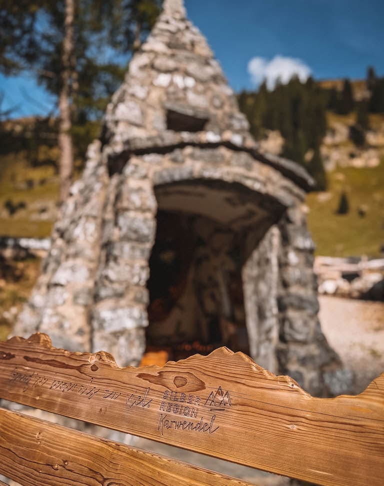 Kapelle Binsalm Karwendel Tirol