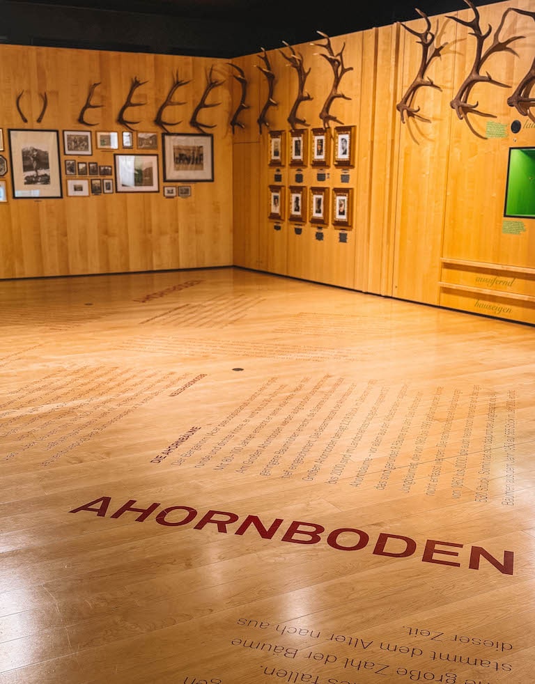 Naturparkhaus Karwendel Hinterriss Ausstellung